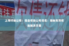 上海讨账公司：临县收账公司排名：揭秘高效收账解决方案