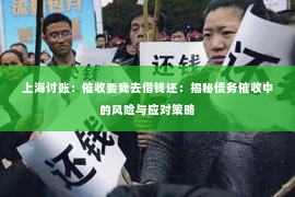 上海讨账：催收要我去借钱还：揭秘债务催收中的风险与应对策略