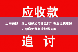 上海要账：巍山追款公司哪里找？专业追债服务，助您无忧解决欠款问题