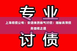 上海收债公司：安迪果然霸气讨债：揭秘高效债务回收之道
