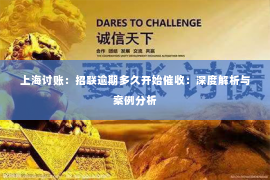 上海讨账：招联逾期多久开始催收：深度解析与案例分析