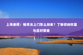 上海要债：催收员上门怎么联系？了解你的权益与应对策略