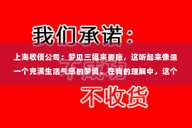 上海收债公司：梦见三姐来要账，这听起来像是一个充满生活气息的梦境。在我的理解中，这个标题可能涉及到梦境与现实生活的交织，以及人们对金钱、亲情等情感的复杂态度。接下来，我将从梦境解析、现实生活影响以及心理因素等方面，为大家展开这个话题。