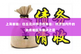 上海要账：任丘北环物流园要账：物流园内外的账务难题与解决之道