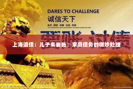 上海追债：儿子来要账：家庭债务的微妙处理