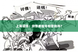 上海追债：你想要账号和密码吗？