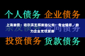 上海要债：哈尔滨王辉要账公司：专业催收，助力企业无忧发展