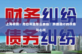 上海收债：尼日利亚怎么要账：跨国追讨的攻略与心得