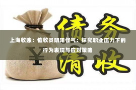 上海收账：催收员阴阳怪气：探究职业压力下的行为表现与应对策略