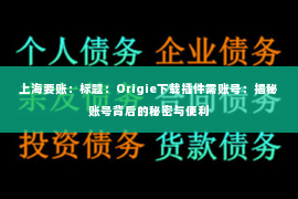 上海要账：标题：Origie下载插件需账号：揭秘账号背后的秘密与便利