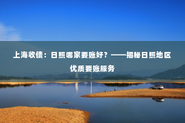 上海收债：日照哪家要账好？——揭秘日照地区优质要账服务