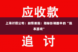 上海讨债公司：剧情要账：揭秘影视圈中的“账本游戏”