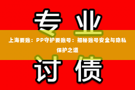 上海要账：PP守护要账号：揭秘账号安全与隐私保护之道