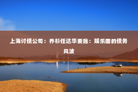 上海讨债公司：乔杉任达华要账：娱乐圈的债务风波