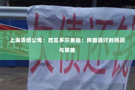 上海清债公司：厄瓜多尔要账：跨国追讨的挑战与策略