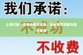 上海讨账：信用卡催收还钱：揭秘催收流程与应对策略