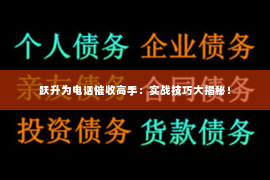 跃升为电话催收高手：实战技巧大揭秘！