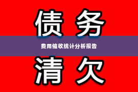 费用催收统计分析报告