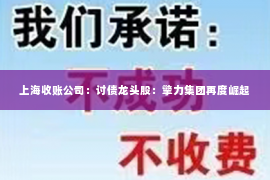 上海收账公司：讨债龙头股：擎力集团再度崛起