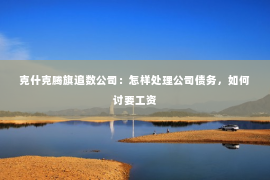 克什克腾旗追数公司：怎样处理公司债务，如何讨要工资