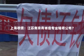 上海收债：江苏南京有哪些专业催收公司？