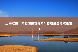 上海收债：欠款习惯性拖欠？看看这些催收经验！