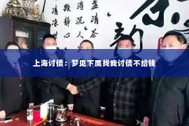 上海讨债：梦见下属找我讨债不给钱