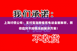 上海讨债公司：支付宝湖南催收电话全面解析，教你应对不同情况的解决方案！