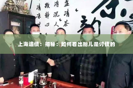 上海追债：揭秘：如何看出胎儿是讨债的