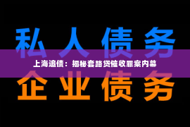 上海追债：揭秘套路贷催收罪案内幕