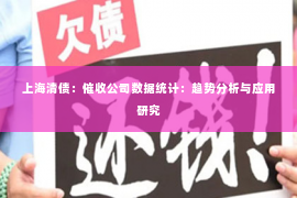 上海清债：催收公司数据统计：趋势分析与应用研究