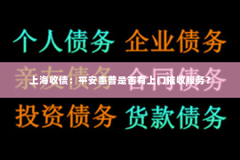 上海收债：平安惠普是否有上门催收服务？