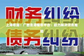 上海收账：广西贵港催收平台：助力解决债务难题