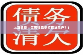 上海收债：巨石强森拳打借贷黑户？！