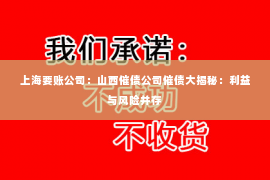 上海要账公司：山西催债公司催债大揭秘：利益与风险并存