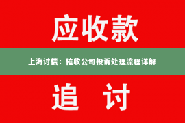 上海讨债：催收公司投诉处理流程详解
