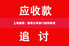 上海要债：催收公司部门结构概览