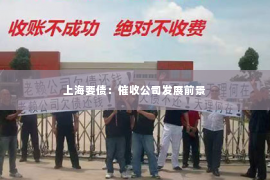 上海要债：催收公司发展前景