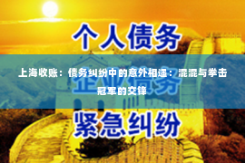 上海收账：债务纠纷中的意外相遇：混混与拳击冠军的交锋