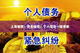 上海要债：京东催收：个人信息一键查看