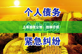上海追债公司：回魂讨债