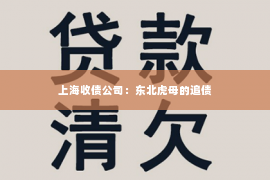 上海收债公司：东北虎母的追债