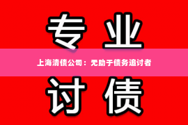上海清债公司：无助于债务追讨者