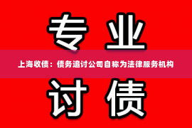 上海收债：债务追讨公司自称为法律服务机构