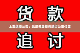 上海追债公司：武汉天晟债务追讨公司位置