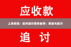 上海收债：如何追讨债务最快：策略与技巧