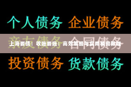 上海要债：收账要账：高效策略与实用视频教程