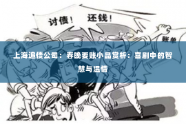 上海追债公司：春晚要账小品赏析：喜剧中的智慧与温情