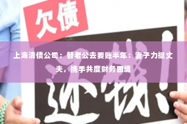 上海清债公司：替老公去要账半年：妻子力挺丈夫，携手共度财务困境