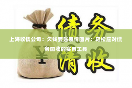上海收债公司：欠钱要账表情图片：轻松应对债务回收的实用工具